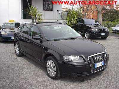 Audi A3 SPB. 2.0 TDI F.AP. S tr. Attraction Nero usata Roma
