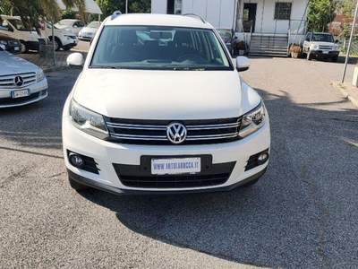Volkswagen Tiguan 1.4 TSI 122 CV Trend & Fun BlueMotion Technology Bianco usata Roma
