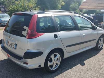 Peugeot 206 1.6 16V SW XS Argento usata Roma