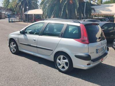 Peugeot 206 1.6 16V SW XS Argento usata Roma