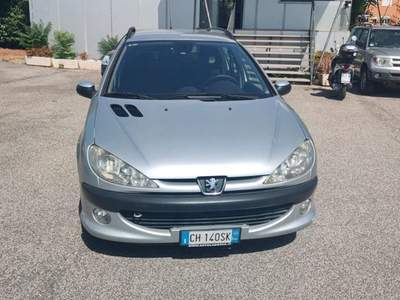 Peugeot 206 1.6 16V SW XS Argento usata Roma