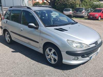 Peugeot 206 1.6 16V SW XS Argento usata Roma