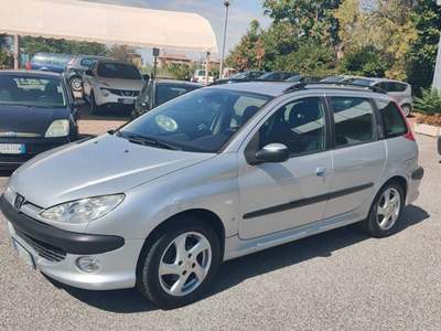 Peugeot 206 1.6 16V SW XS Argento usata Roma