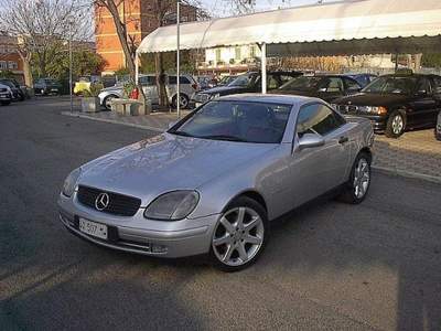 Mercedes-Benz SLK cabrio Argento usata Roma