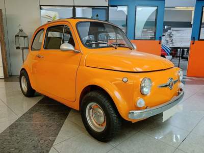 Fiat 500  Arancione usata Lomazzo