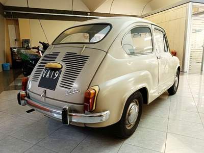 Fiat 600 D Beige usata Lomazzo