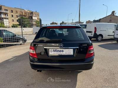 Mercedes-Benz Classe C C 200 CDI Avantg. SW Nero usata Caltagirone