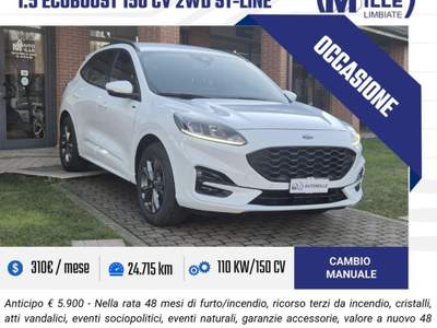 Ford Kuga 1.5 EcoBoost 150 CV 2WD ST-Line Bianco usata Limbiate