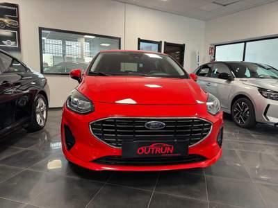 Ford Fiesta 1.0 Ecoboost Hybrid 125 CV 5 porte Titanium Rosso usata Iglesias