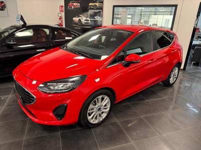 Ford Fiesta 1.0 Ecoboost Hybrid 125 CV 5 porte Titanium Rosso usata Iglesias