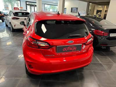 Ford Fiesta 1.0 Ecoboost Hybrid 125 CV 5 porte Titanium Rosso usata Iglesias
