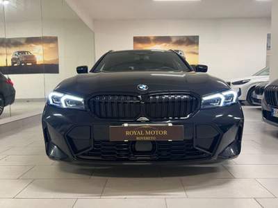 BMW Serie 3 320d d 48V xDrive Touring Msport PRO !! AZIENDALE !! Nero usata Rovereto