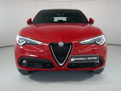 Alfa Romeo Stelvio 2.2 Turbodiesel 210 CV AT8 Q4 Ti TETTO ADAS Rosso usata Rosignano Marittimo