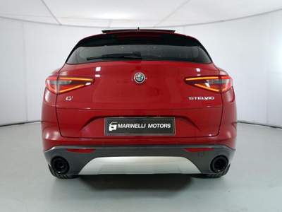 Alfa Romeo Stelvio 2.2 Turbodiesel 210 CV AT8 Q4 Ti TETTO ADAS Rosso usata Rosignano Marittimo