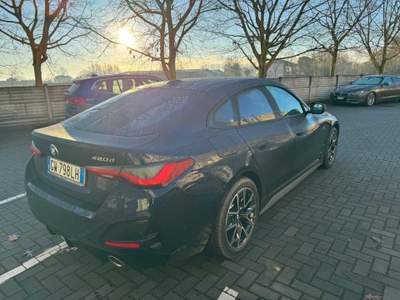 BMW Serie 4 Gran Coupé 420d d 48V Msport Blu/Azzurro usata Magenta