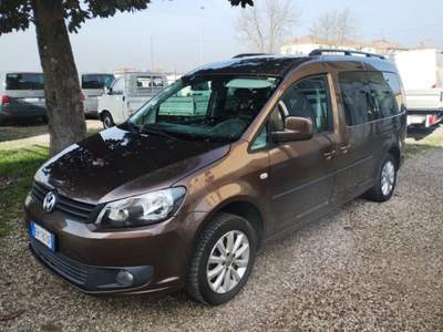 Volkswagen Caddy 2.0 Ecofuel 5p. Comfortline Maxi Marrone usata Ferrara