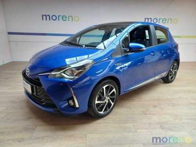 Toyota Yaris 1.5 Hybrid Style Blu/Azzurro usata Faenza