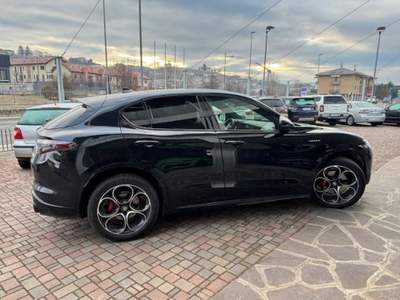 Alfa Romeo Stelvio 2.2 Turbodiesel 210 CV AT8 Q4 Veloce Nero usata Guarene
