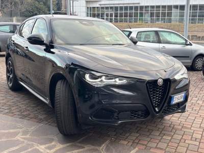 Alfa Romeo Stelvio 2.2 Turbodiesel 210 CV AT8 Q4 Veloce Nero usata Guarene