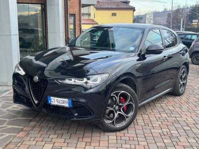 Alfa Romeo Stelvio 2.2 Turbodiesel 210 CV AT8 Q4 Veloce Nero usata Guarene