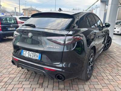 Alfa Romeo Stelvio 2.2 Turbodiesel 210 CV AT8 Q4 Veloce Nero usata Guarene