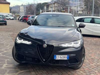 Alfa Romeo Stelvio 2.2 Turbodiesel 210 CV AT8 Q4 Veloce Nero usata Guarene
