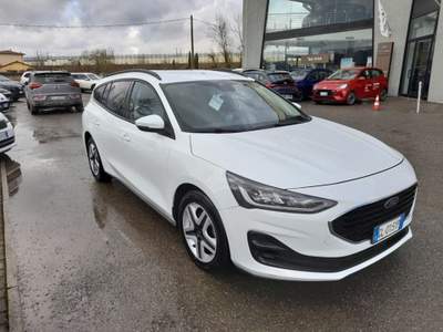 Ford Focus 1.5 EcoBlue 120 CV automatico SW Business Bianco usata Scarperia e San Piero