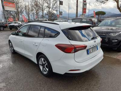 Ford Focus 1.5 EcoBlue 120 CV automatico SW Business Bianco usata Scarperia e San Piero