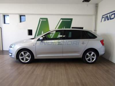 Skoda Rapid Spaceback 1.6 TDI CR 90 CV Ambition Argento usata Fino Mornasco