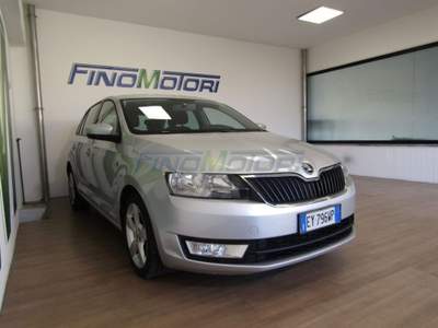 Skoda Rapid Spaceback 1.6 TDI CR 90 CV Ambition Argento usata Fino Mornasco