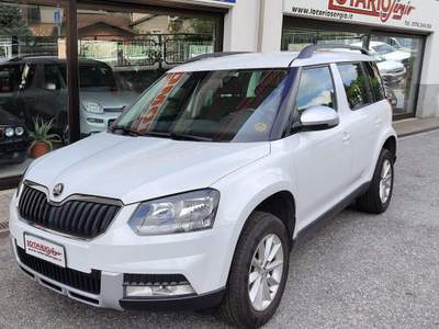 Skoda Yeti OUTDOOR 2.0 TDI AMBITION 4X4 110CV Bianco usata Frabosa Sottana