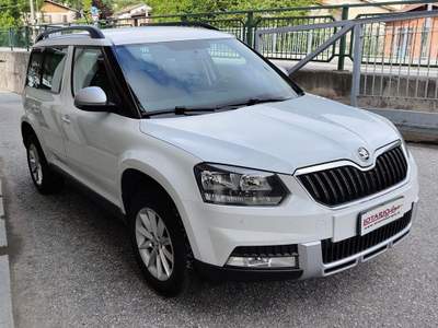 Skoda Yeti OUTDOOR 2.0 TDI AMBITION 4X4 110CV Bianco usata Frabosa Sottana