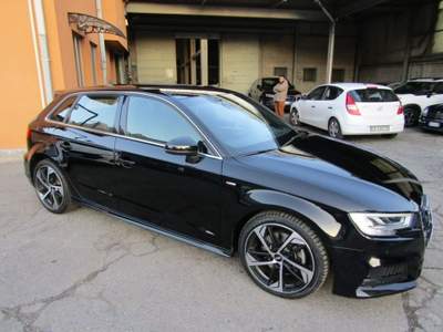Audi A3 Spb 35 2.0 TDi S-LINE SLINE S LINE * 100.000 KM * Nero usata Lecco
