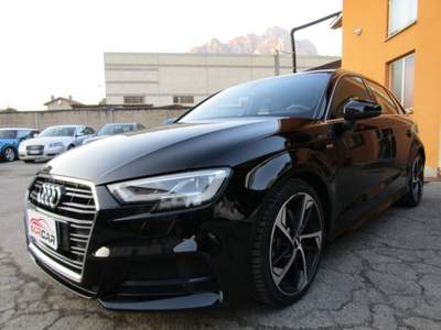 Audi A3 Spb 35 2.0 TDi S-LINE SLINE S LINE * 100.000 KM * Nero usata Lecco