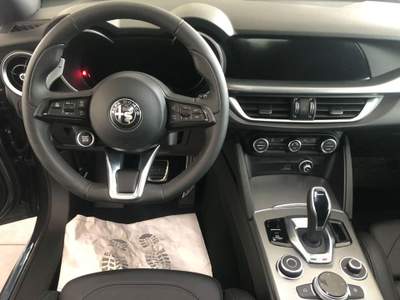 Alfa Romeo Stelvio Veloce 2.2-210 CV AT8 Q4-Matrix-P.Consegna Grigio usata Roma