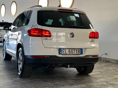 Volkswagen Tiguan 2.0 TDI 110 CV T&F GANCIO TRAINO OM. NEOPAT. Bianco usata Borgo San Dalmazzo