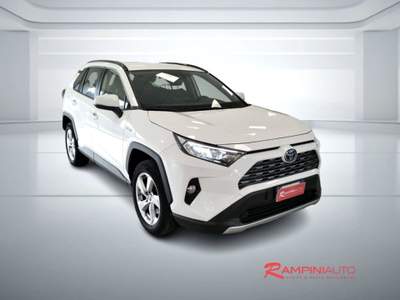Toyota RAV4 2.5 HV Full Hybrid 222CV E-CVT AWD 4x4 Unico Propr Bianco usata Gubbio