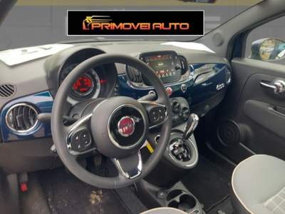 Fiat 500 1.2  Lounge AUTOMATICA Blu/Azzurro usata Castelnuovo Rangone