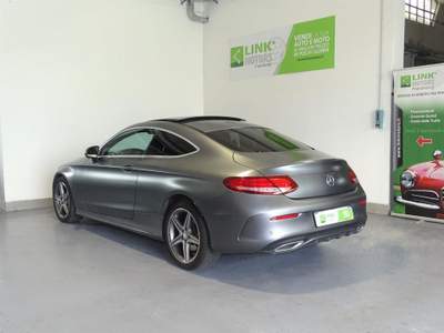 Mercedes-Benz Classe C d Automatic Coupé -Tagliandi certificati Grigio usata Telgate
