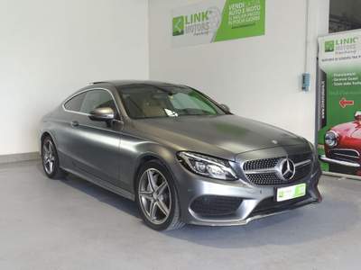 Mercedes-Benz Classe C d Automatic Coupé -Tagliandi certificati Grigio usata Telgate
