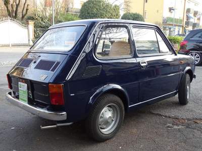 Fiat 126 A - Restaurata - ASI + CRS Blu/Azzurro usata Castel Maggiore