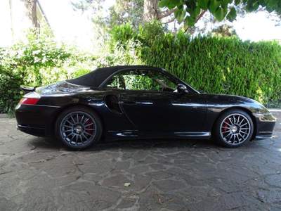 Porsche 911 996 Turbo cat Cabriolet UNICO PROPRIETARIO Nero usata Castel Maggiore