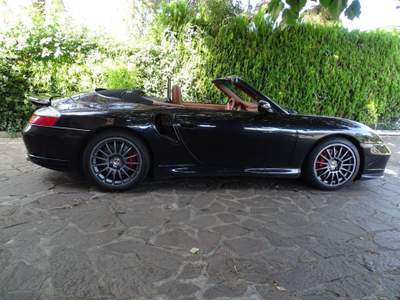 Porsche 911 996 Turbo cat Cabriolet UNICO PROPRIETARIO Nero usata Castel Maggiore