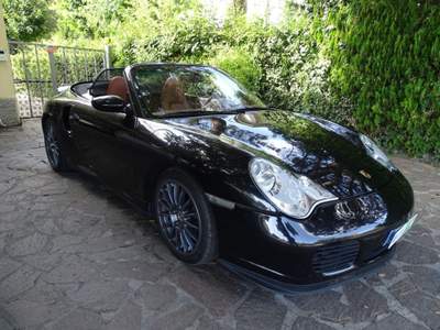 Porsche 911 996 Turbo cat Cabriolet UNICO PROPRIETARIO Nero usata Castel Maggiore