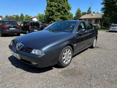 Alfa Romeo 166 2.4 JTD cat Motore km 0 certificato Blu/Azzurro usata Reggio Emilia