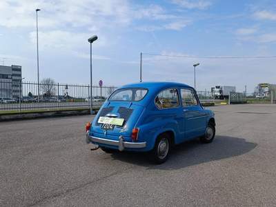 Fiat 600 FIAT 600 D ISCRITTA ASI Blu/Azzurro usata Sergnano