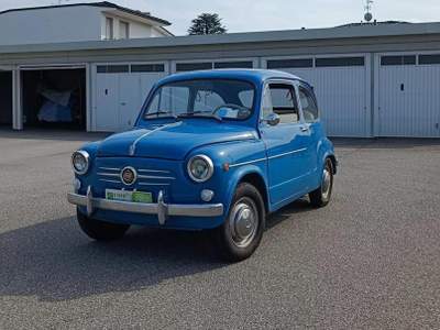 Fiat 600 FIAT 600 D ISCRITTA ASI Blu/Azzurro usata Sergnano