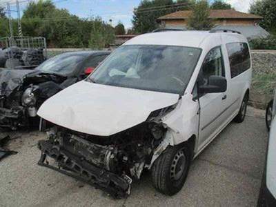 Volkswagen Caddy 1.4 TGI DSG Kombi Maxi Bianco usata LAMEZIA TERME