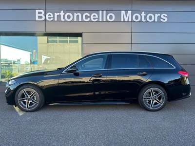 Mercedes-Benz Classe C d 2.0 200cv Mild Hybrid S.W. AMG LINE PREMIUM Nero usata Castelfranco Veneto