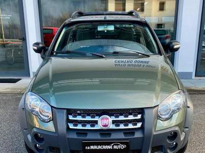 Fiat Strada 1.3 MJT 95CV Cab.Lunga Adventure 4 POSTI Verde usata LAMON